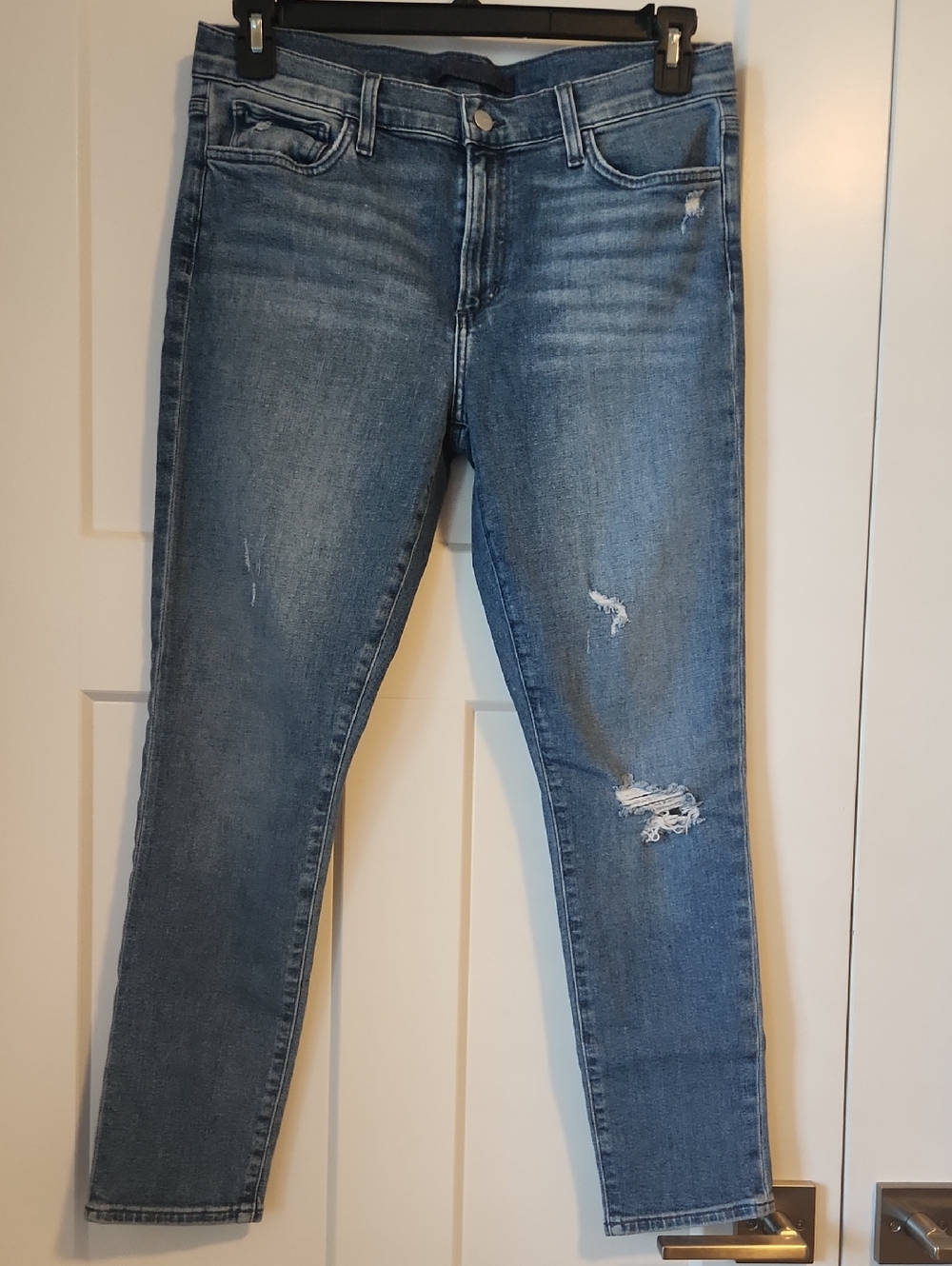 Joe's Jeans Light Blue Distressed Skinny Jeans Sz 32